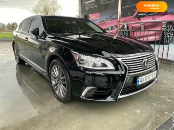 Lexus LS, 2014, Бензин, 4.6 л., 126 тис. км, Седан, Чорний, Іршава Cars-Pr-129967 фото