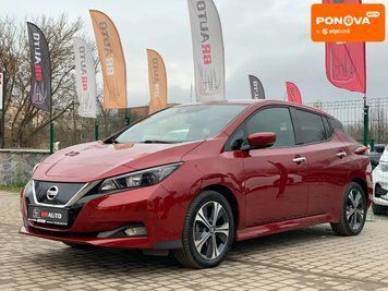 Nissan Leaf, 2020 г., Електро, 81 тыс. км, Хетчбек, Красный, Бердичев AT-10404738 фото