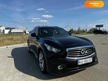 Infiniti FX 37, 2013, Бензин, 3.7 л., 164 тис. км, Позашляховик / Кросовер, Чорний, Київ Cars-Pr-172386 фото