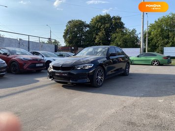 BMW 3 Series, 2020, Бензин, 2 л., 100 тис. км, Седан, Чорний, Вінниця 110195 фото