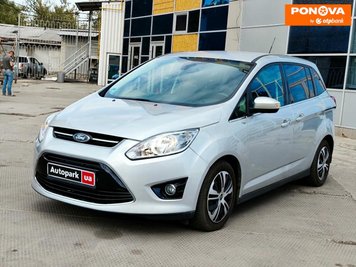 Ford Grand C-Max, 2014, Бензин, 1 л., 105 тис. км, Мінівен, Сірий, Харків 208451 фото