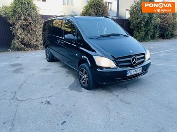 Mercedes-Benz Vito, 2011, Дизель, 2.14 л., 316 тис. км, Мінівен, Чорний, Київ Cars-Pr-272662 фото