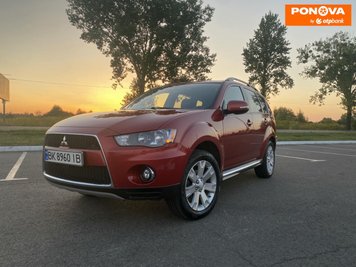 Mitsubishi Outlander XL, 2011, Бензин, 2.36 л., 126 тис. км, Позашляховик / Кросовер, Червоний, Луцьк Cars-Pr-270671 фото