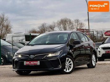 Toyota Corolla, 2021 р., Гібрид (HEV), 103 тис. км, Седан, Чорний, Київ AT-10412508 фото
