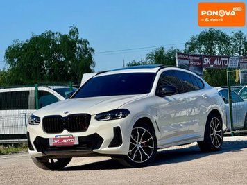 BMW X4, 2022 г., Гибрид (HEV), 45 тыс. км, Внедорожник / Кроссовер, Белый, Киев AT-10417399 фото