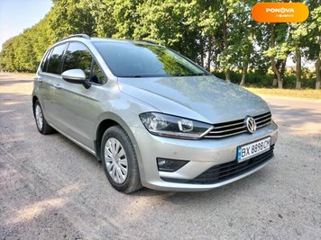 Volkswagen Golf Sportsvan, 2014, Дизель, 1.6 л., 193 тис. км, Мікровен, Сірий, Хмельницький Cars-Pr-187950 фото