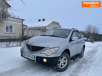 SsangYong Actyon, 2008, Газ пропан-бутан / Бензин, 2.3 л., 132 тис. км, Позашляховик / Кросовер, Сірий, Тернопіль Cars-Pr-262671 фото