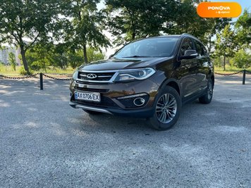 Chery Tiggo 5, 2017, Газ пропан-бутан / Бензин, 2 л., 89 тис. км, Позашляховик / Кросовер, Коричневий, Харків Cars-Pr-184087 фото