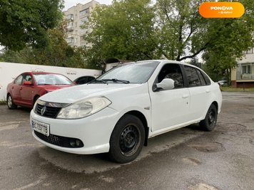 Renault Symbol, 2012, Газ пропан-бутан / Бензин, 1.4 л., 290 тис. км, Седан, Білий, Львів 113338 фото