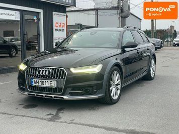 Audi A6 Allroad, 2016 р., Дизель, 283 тис. км, Універсал, Чорний, Житомир AT-10414449 фото