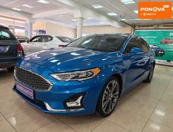 Ford Fusion, 2020 г., Бензин, 106 тыс. км, Седан, Синий, Кропивницкий (Кировоград) AT-10423375 фото