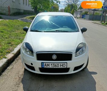 Fiat Linea, 2011, Газ пропан-бутан / Бензин, 1.37 л., 222 тис. км, Седан, Білий, Житомир Cars-Pr-234556 фото