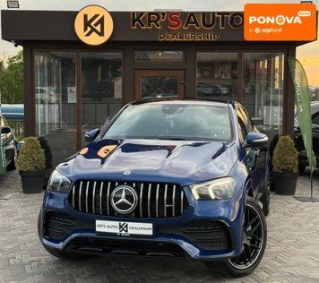 Mercedes-Benz GLE-Class Coupe, 2022 г., Гибрид (HEV), 54 тыс. км, Внедорожник / Кроссовер, Синий, Харьков AT-10418319 фото