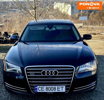 Audi A8, 2013, Бензин, 4 л., 145 тис. км, Седан, Синій, Чернівці Cars-Pr-269215 фото