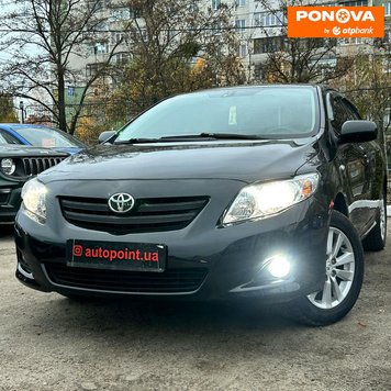 Toyota Corolla, 2007, Бензин, 1.6 л., 351 тис. км, Седан, Чорний, Суми 280657 фото