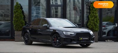 Audi A4, 2017, Бензин, 1.98 л., 119 тис. км, Седан, Чорний, Київ 37131 фото