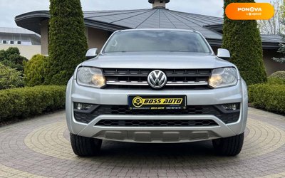 Volkswagen Amarok, 2017, Дизель, 1.97 л., 229 тис. км, Пікап, Сірий, Львів 42106 фото