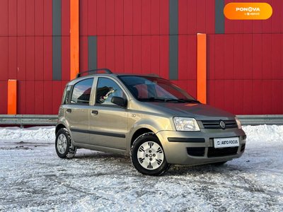 Fiat Panda, 2007, Бензин, 1.3 л., 143 тис. км, Хетчбек, Бежевий, Київ 10898 фото