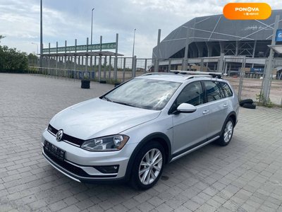 Volkswagen Golf Alltrack, 2017, Бензин, 1.8 л., 43 тис. км, Універсал, Сірий, Львів Cars-Pr-68267 фото