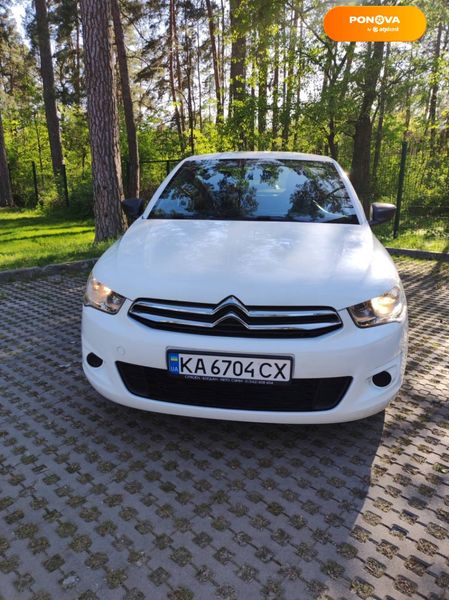 Citroen C-Elysee, 2014, Бензин, 1.2 л., 89 тис. км, Седан, Білий, Київ Cars-Pr-60491 фото