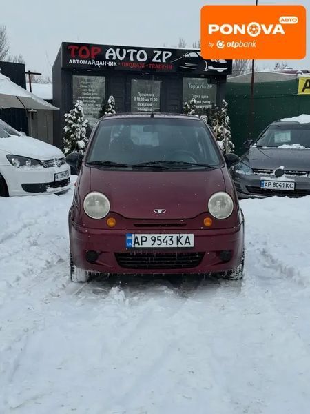 Daewoo Matiz, 2006 р., Бензин, 159 тис. км, Хетчбек, Червоний, Запоріжжя AT-10409421 фото