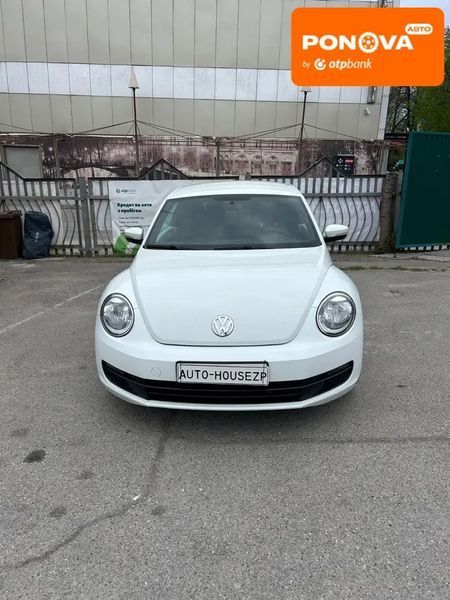 Volkswagen Beetle, 2013 г., Газ пропан-бутан / Бензин, 145 тыс. км, Хетчбек, Белый, Запорожье AT-10415355 фото