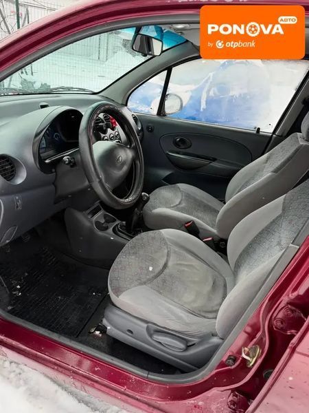 Daewoo Matiz, 2006 р., Бензин, 159 тис. км, Хетчбек, Червоний, Запоріжжя AT-10409421 фото