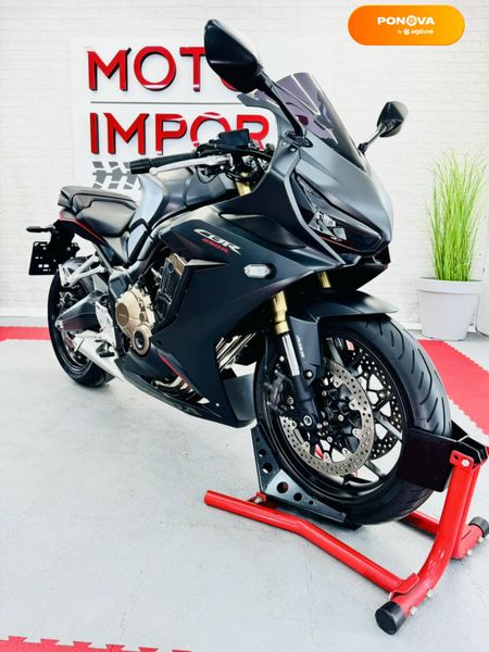 Honda CBR 650R, 2019, Бензин, 650 см³, 19 тис. км, Спортбайк, Чорный, Одесса moto-199496 фото