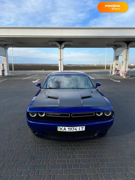 Dodge Challenger, 2019, Газ пропан-бутан / Бензин, 3.6 л., 63 тыс. км, Купе, Синий, Киев 45871 фото