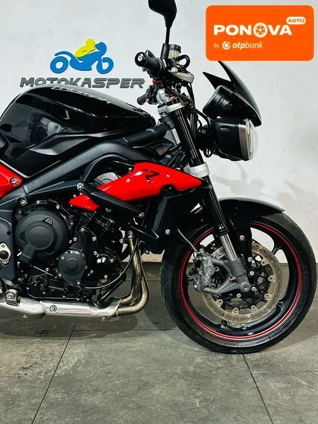 Triumph Street Triple 675, 2014 р., Бензин, 39 тис. км, Мотоцикл Без обтікачів (Naked bike), Чорний, Бердичів AT-10422315 фото