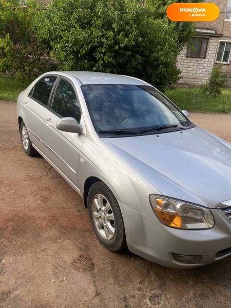 Kia Cerato, 2007, Бензин, 2 л., 221 тис. км, Седан, Сірий, Кривий Ріг Cars-Pr-58244 фото