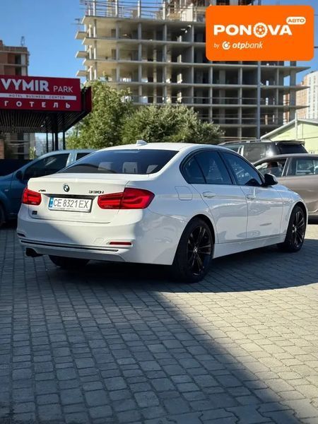 BMW 3 Series, 2018 р., Бензин, 79 тис. км, Седан, Білий, Чернівці AT-10411393 фото