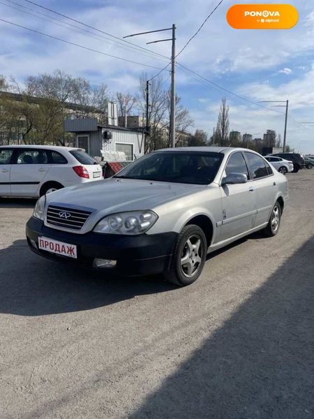 Chery Eastar, 2007, Бензин, 2 л., 222 тис. км, Седан, Сірий, Київ 37184 фото