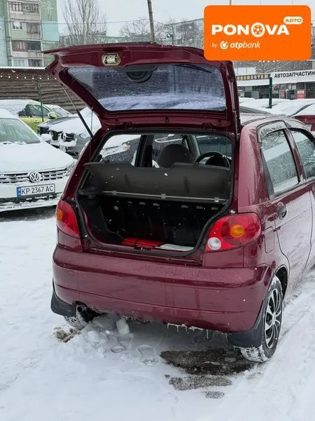 Daewoo Matiz, 2006 р., Бензин, 159 тис. км, Хетчбек, Червоний, Запоріжжя AT-10409421 фото