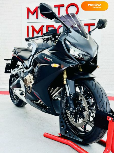 Honda CBR 650R, 2019, Бензин, 650 см³, 19 тис. км, Спортбайк, Чорный, Одесса moto-199496 фото