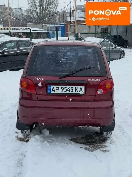 Daewoo Matiz, 2006 р., Бензин, 159 тис. км, Хетчбек, Червоний, Запоріжжя AT-10409421 фото