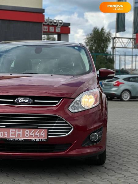 Ford C-Max, 2013, Гібрид (HEV), 2 л., 184 тис. км, Мінівен, Червоний, Луцьк 108838 фото