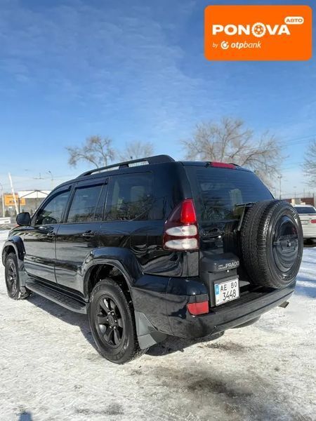 Toyota Land Cruiser Prado, 2005 р., Газ пропан-бутан / Бензин, 257 тис. км, Позашляховик / Кросовер, Чорний, Дніпро (Дніпропетровськ) AT-10410555 фото
