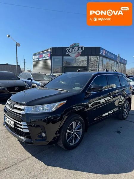 Toyota Highlander, 2018 г., Бензин, 108 тыс. км, Внедорожник / Кроссовер, Чорный, Запорожье AT-10411850 фото