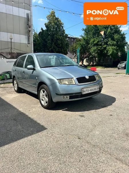 Skoda Fabia, 2002 г., Газ пропан-бутан / Бензин, 350 тыс. км, Универсал, Серый, Запорожье AT-10419367 фото