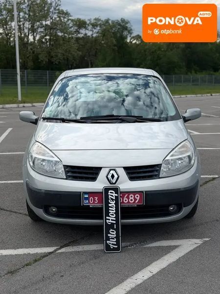 Renault Scenic, 2004 р., Бензин, 143 тис. км, Мінівен, Сірий, Запоріжжя AT-10418211 фото