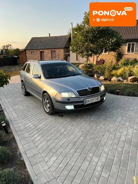 Skoda Octavia, 2005 р., Бензин, 452 тис. км, Універсал, Сірий, Кропивницький (Кіровоград) AT-10399603 фото