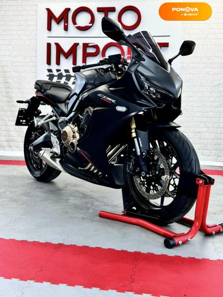 Honda CBR 650R, 2019, Бензин, 650 см³, 19 тис. км, Спортбайк, Чорный, Одесса moto-199496 фото