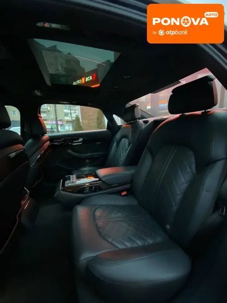Audi A8, 2013 г., Дизель, 191 тыс. км, Седан, Чорный, Ивано Франковск AT-10404710 фото