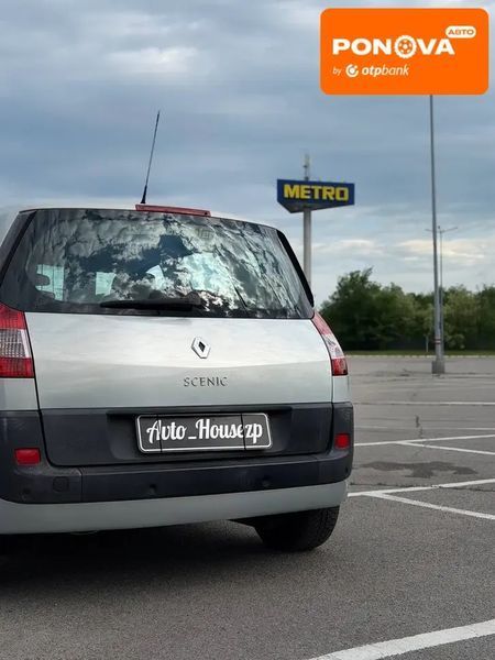Renault Scenic, 2004 р., Бензин, 143 тис. км, Мінівен, Сірий, Запоріжжя AT-10418211 фото