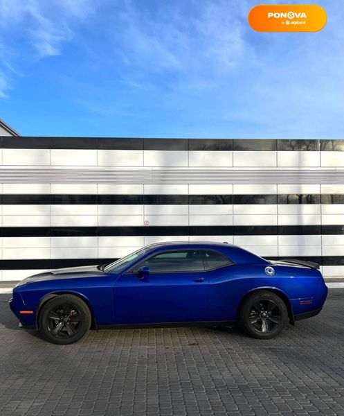 Dodge Challenger, 2019, Газ пропан-бутан / Бензин, 3.6 л., 63 тыс. км, Купе, Синий, Киев 45871 фото