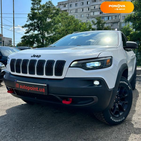 Jeep Cherokee, 2018, Бензин, 2 л., 64 тис. км, Позашляховик / Кросовер, Білий, Суми 107159 фото