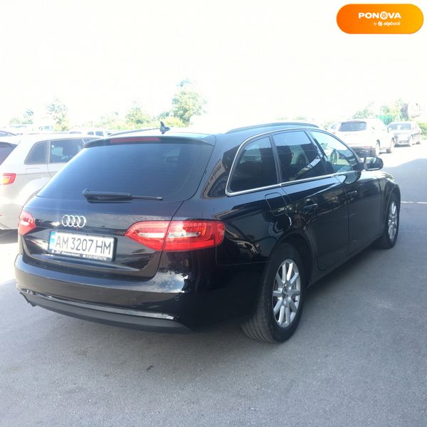 Audi A4, 2012, Бензин, 1.8 л., 165 тыс. км, Универсал, Чорный, Житомир 110503 фото