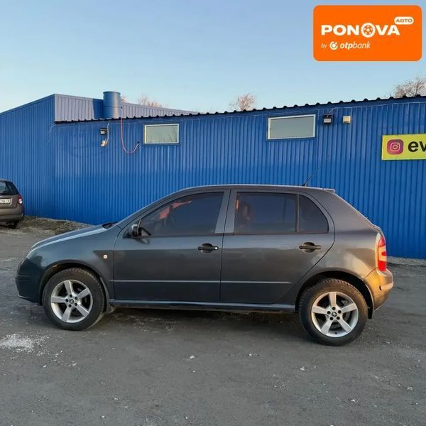 Skoda Fabia, 2007 р., Бензин, 123 тис. км, Хетчбек, Сірий, Дніпро (Дніпропетровськ) AT-10412245 фото