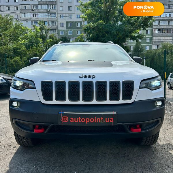 Jeep Cherokee, 2018, Бензин, 2 л., 64 тис. км, Позашляховик / Кросовер, Білий, Суми 107159 фото